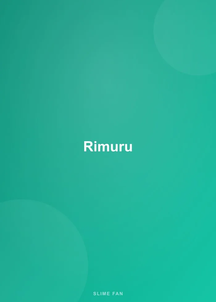 Portrait de Rimuru