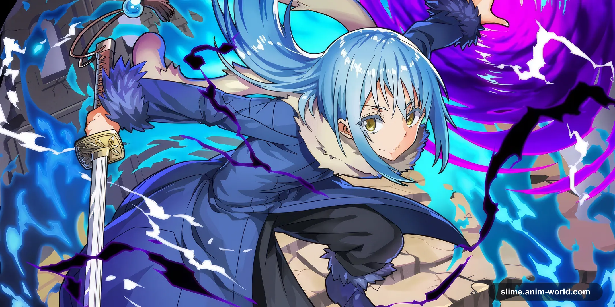 Rimuru — Combat au katana